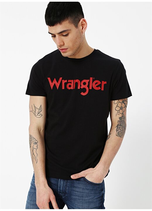 Lee & Wrangler W7C49FQ01 Siyah T-Shirt 2