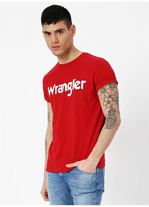 Lee & Wrangler W7C49FQ47 Kırmızı T-Shirt 1