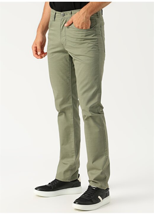Lee & Wrangler Arizona Yeşil Chıno Pantolon 3