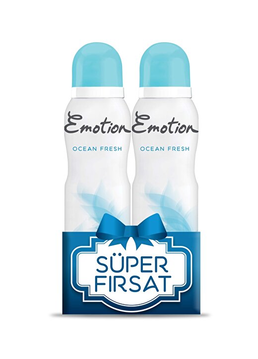 Emotion 2'Li Deodorant Ocean Fresh 150 Ml 1