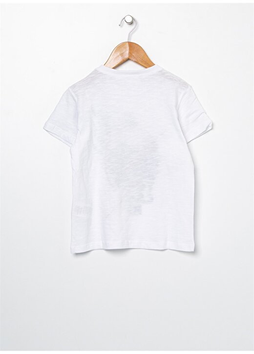 Koton Baskılı Beyaz T-Shirt 2