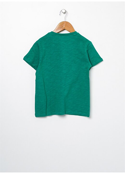 Koton Yazılı Yeşil T-Shirt 2