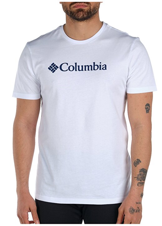 Columbia CS0001 Csc Basic Logo Short Sleeve Erkek T-Shirt 4