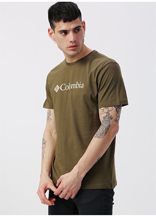 Columbia CS0001 Csc Basic Logo Short Sleeve Erkek T-Shirt 3