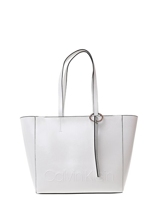 Calvin Klein Beyaz El Çantası 1