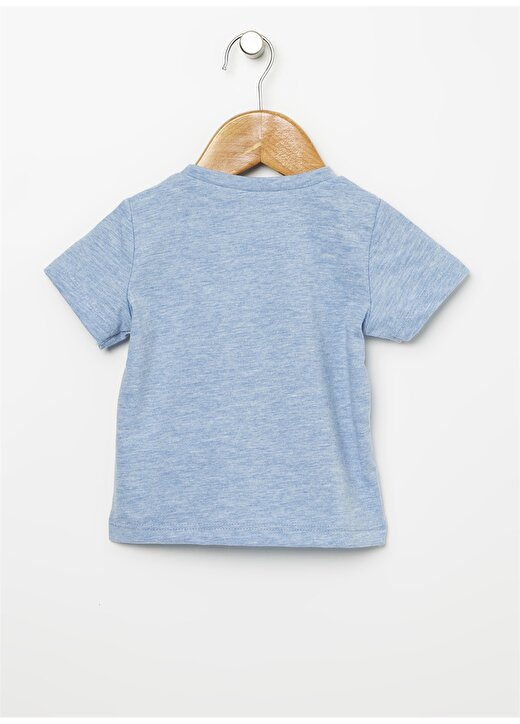 Koton Mavi Erkek Çocuk T-Shirt 9YMB18730ZK 2