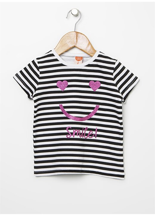 Koton Lacivert Kız Çocuk T-Shirt 1