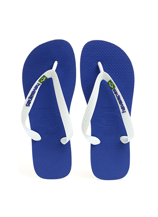 Havaianas Brasil Logo Mavi Terlik 1