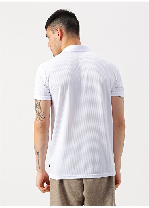 Exuma Beyaz Polo Yaka Polo T-Shirt 4