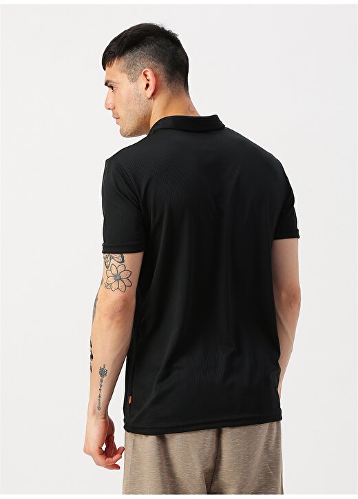 Exuma Siyah Polo T-Shirt 4