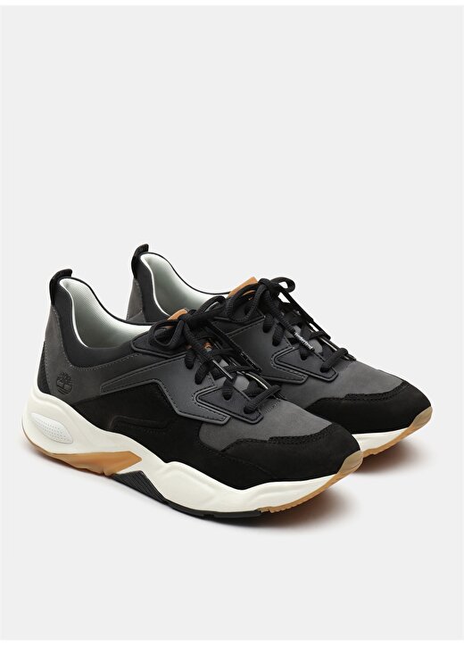 Timberland TB0A1T650151 Delphiville Leather Sneak Siyah Sneaker 4
