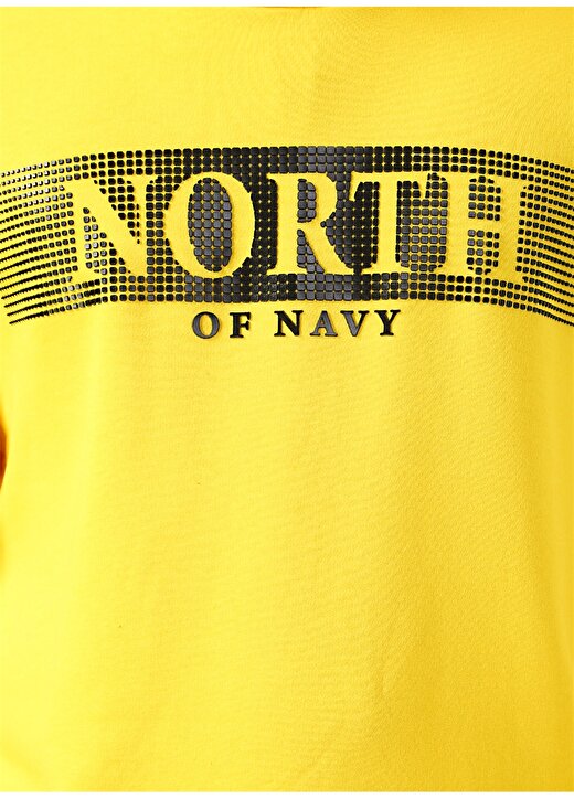 North Of Navy Sarı Sweatshirt 4