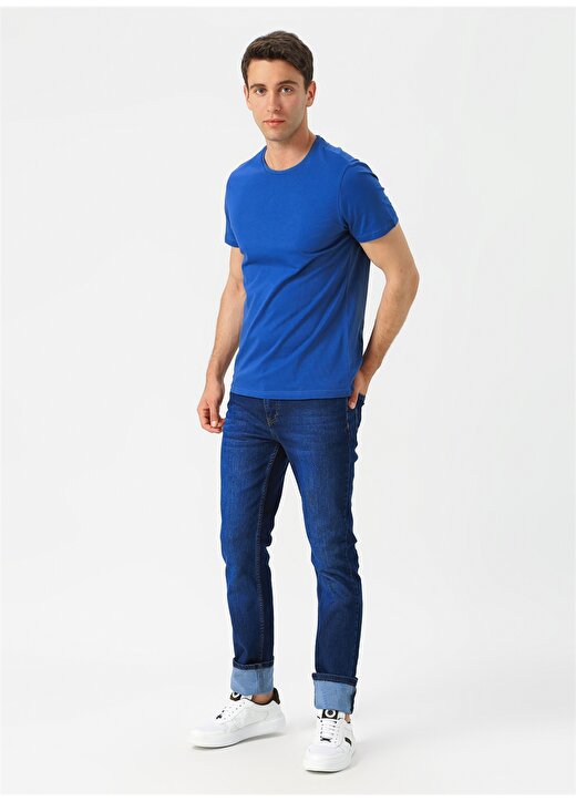 Limon Koyu Mavi T-Shirt 2