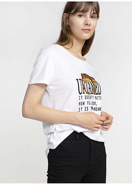 Limon Ekru T-Shirt 4