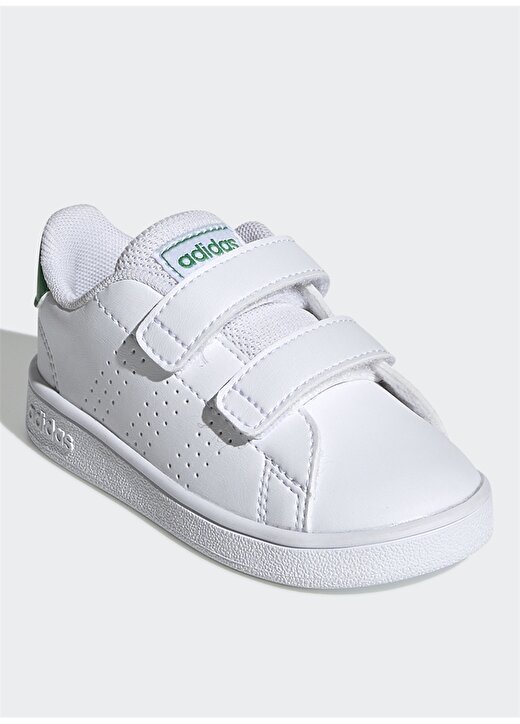 Adidas EF0301 Advantage I Beyaz Bebek Yürüyüş Ayakkabısı 2