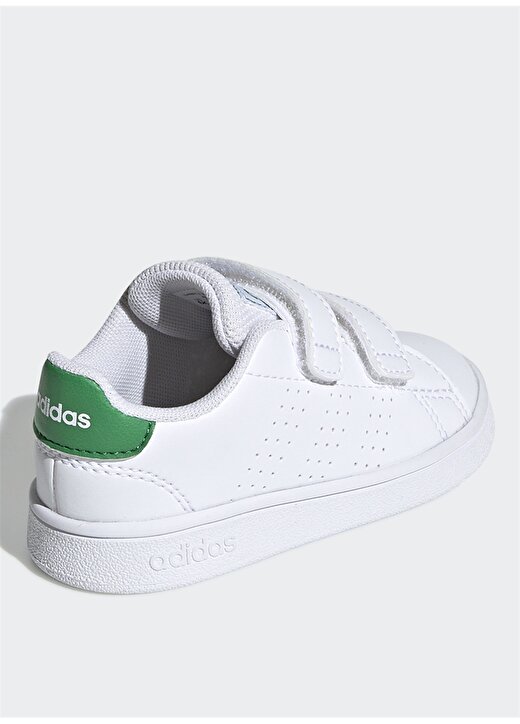 Adidas EF0301 Advantage I Beyaz Bebek Yürüyüş Ayakkabısı 4