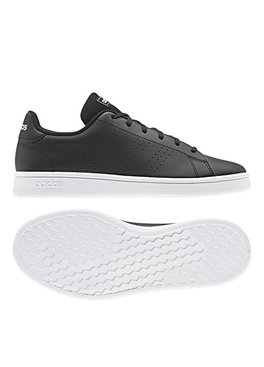 Adidas EE7511 ADVANTAGE BASE Normal Bilek Boy Bağcıklı Siyah Beyaz Kadın Lifestyle Ayakkabı 2