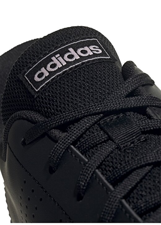 Adidas EE7511 ADVANTAGE BASE Normal Bilek Boy Bağcıklı Siyah Beyaz Kadın Lifestyle Ayakkabı 4