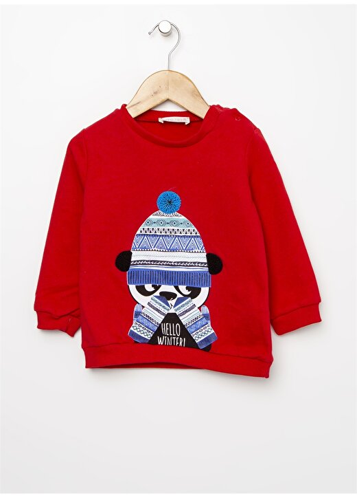 Mammaramma Kırmızı Sweatshirt 1