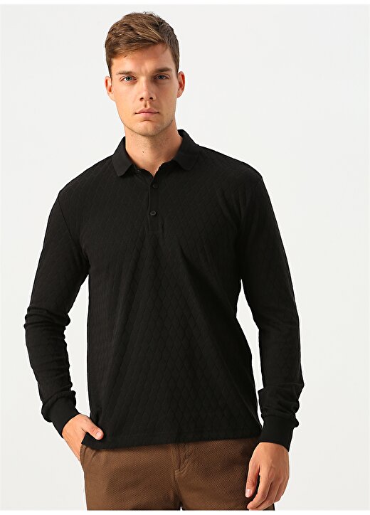 Cotton Bar Siyah Sweatshirt 1