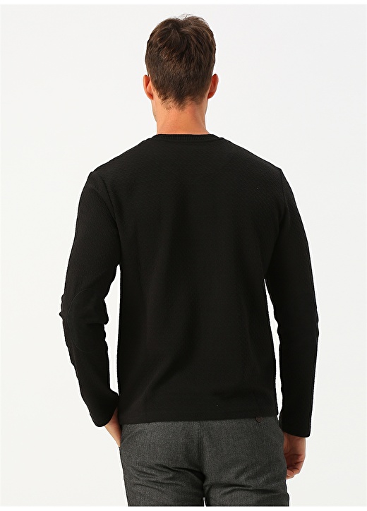 Cotton Bar Siyah Sweatshirt 4