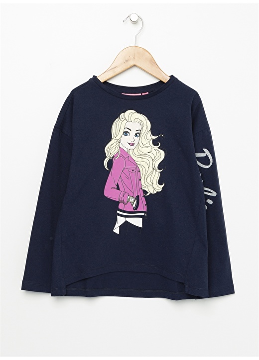 Barbie Lacivert T-Shirt 1