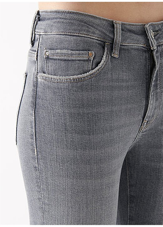 Mavi Skinny Kadın Denim Pantolon 100328-30085 TESS Mid Grey Str 4