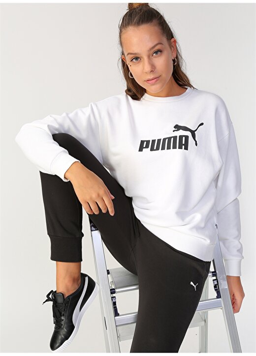 Puma Ess Logo Crew Sweat TR Sweatshirt 1