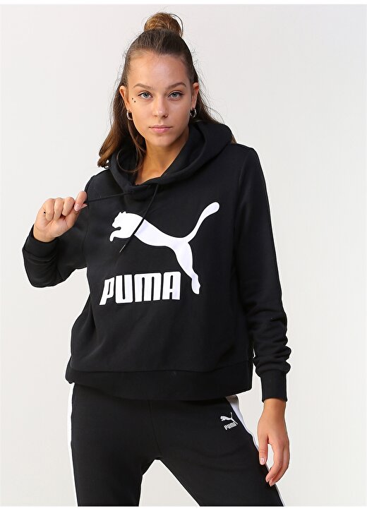Puma Classics Logo Hoody Sweatshirt 4