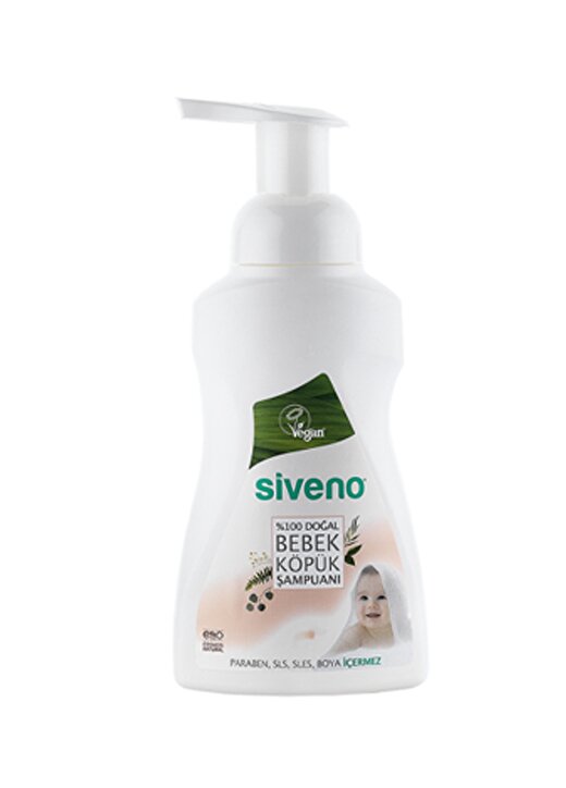 Siveno %100 Doğal Bebek Köpük Şampuanı 1