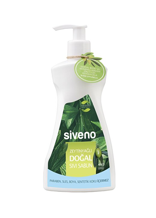 Siveno Zeytinyağlı Doğal Sıvı Sabun 1