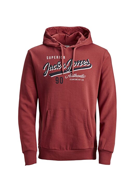 Jack & Jones Logo Sweat Kapüşonlu Sweatshirt 1