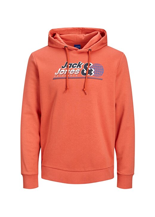 Jack & Jones 12163388 Turuncu Sweatshirt 1