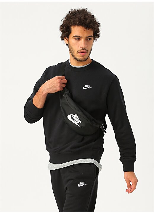 Nike Sportswear Club Fransız Havlu Kumaşı Erkek Crew Sweatshirt 1