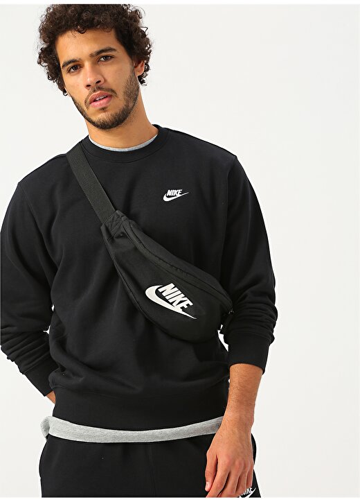 Nike Sportswear Club Fransız Havlu Kumaşı Erkek Crew Sweatshirt 3