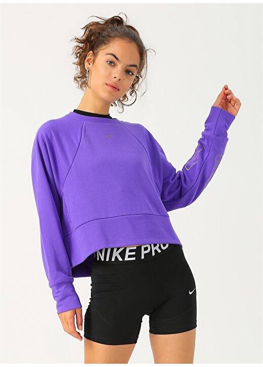 Nike Dry Get Fit Yünlü Sweatshirt 4