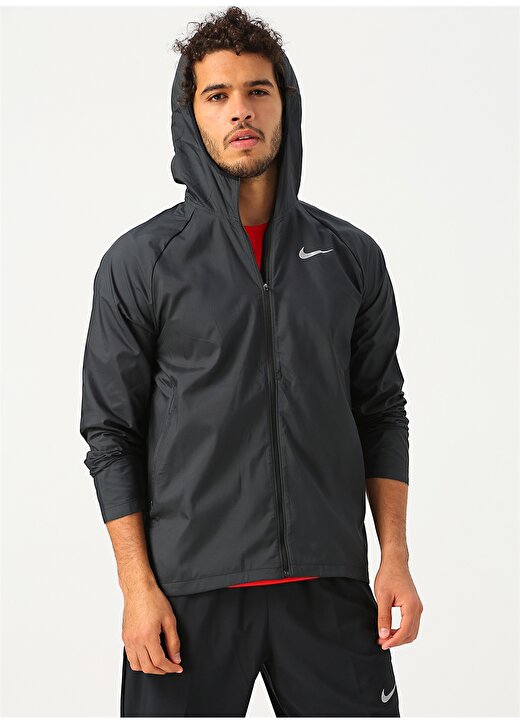 Nike Essential Kapüşonlu Erkek Zip Ceket 2