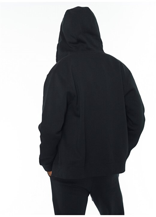 Nike Siyah Erkek Kapüşonlu Zip Ceket BV2645-010 M NSW CLUB HOODIE FZ BB 3