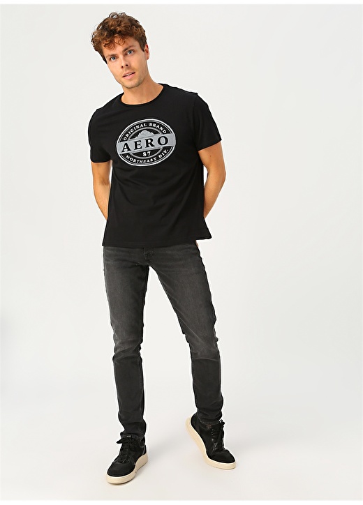 Aeropostale Siyah T-Shirt 3