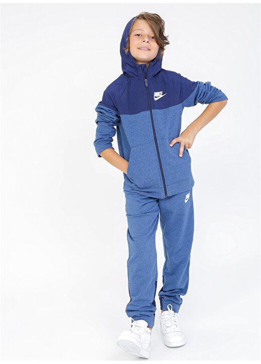 Nike Sportswear Tam Boy Fermuarlı Eşofman Üstü 2