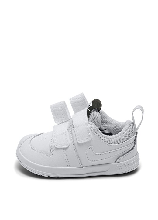 Nike Pico 5 Beyaz Bantlı Bebek Yürüyüş Ayakkabısı AR4162-100 4