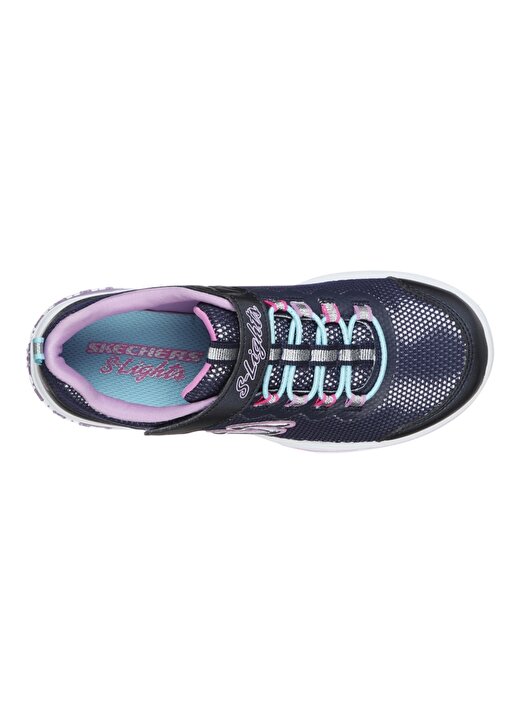 Skechers 20202L Power Petals Lacivert Kız Çocuk Yürüyüş Ayakkabısı 3