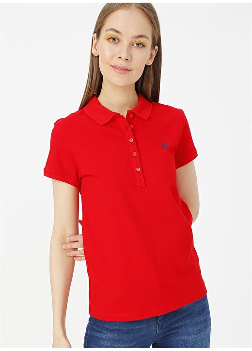 U.S. Polo Assn. Kırmızı T-Shirt 3