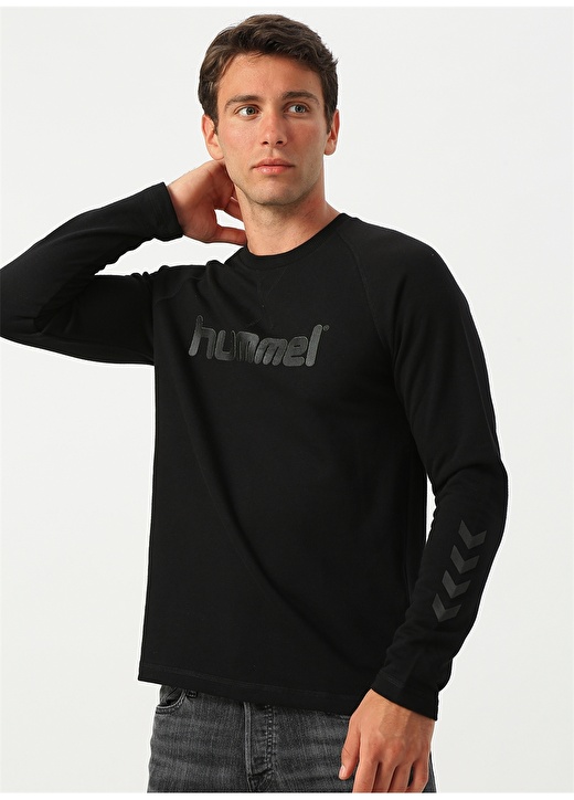 Hummel JELANI SWEAT SHIRT Siyah Erkek Sweatshirt 920640-2001 2