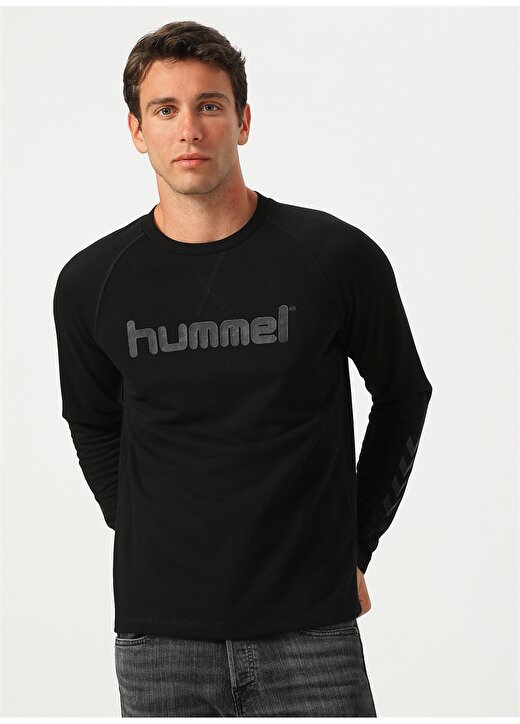 Hummel JELANI SWEAT SHIRT Siyah Erkek Sweatshirt 920640-2001 3