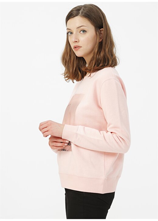 Calvin Klein Jeans Pembe Kadın Sweatshirt PHOTO PRINT RELAXED CREW NECK 3