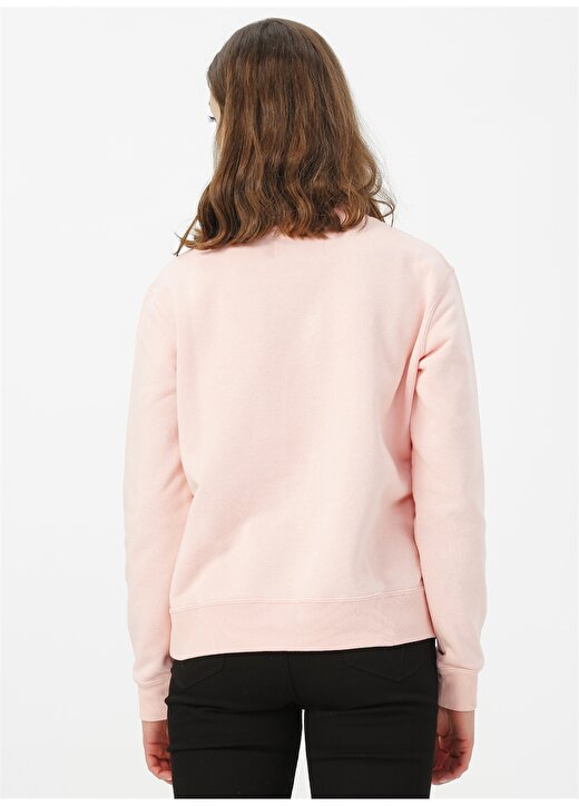 Calvin Klein Jeans Pembe Kadın Sweatshirt PHOTO PRINT RELAXED CREW NECK 4