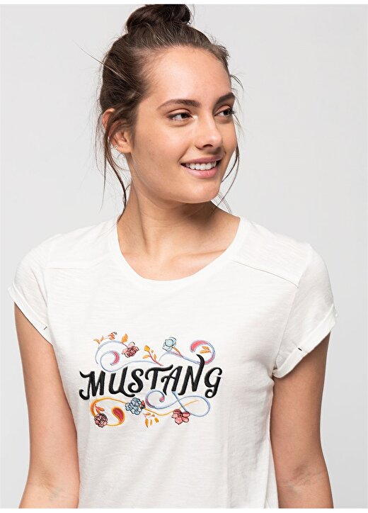 Mustang Yuvarlak Yaka T-Shirt 3