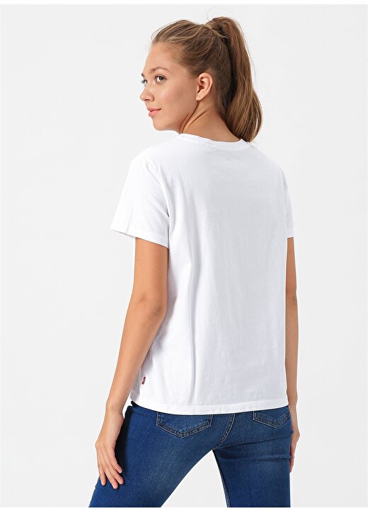 Levis Florence Tee Florence Tee White Graphic T-Shirt 4