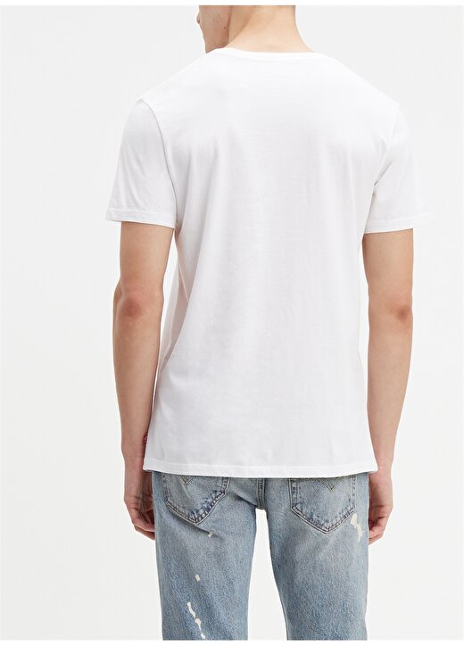 Levis Housemark Graphic Tee Hm Ssnl White Gra T-Shirt 2